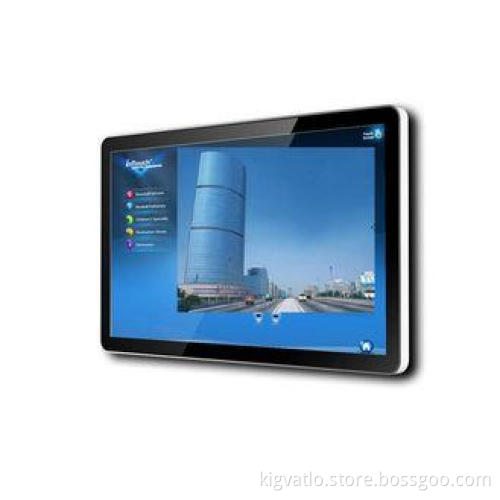 Professional 15" Web Based Wall Mounted Digital Signage For